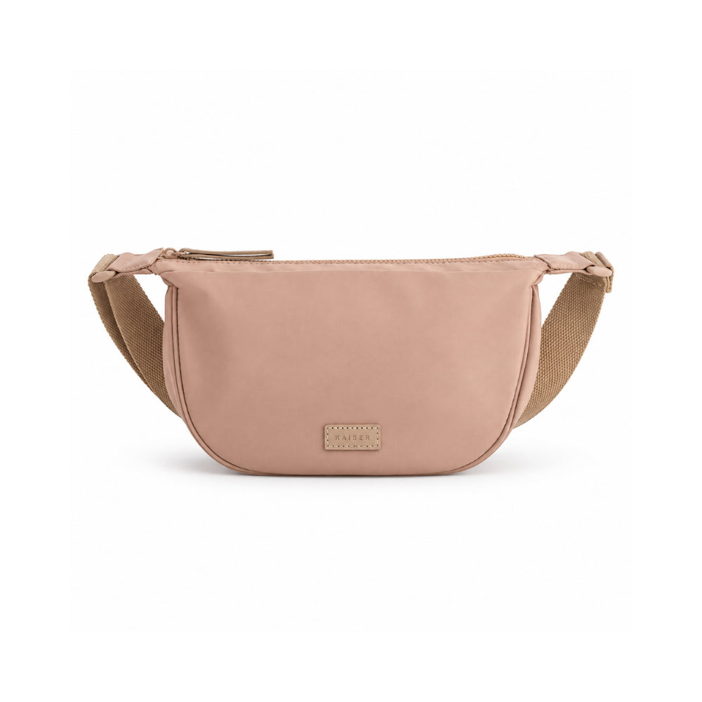 Kaiser Nylon Sling Bag - BEIGE